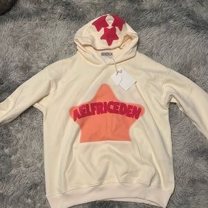 Aelfric Eden vintage embroidery star hoodie!